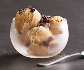 Gelato al caffè e Fava Tonka