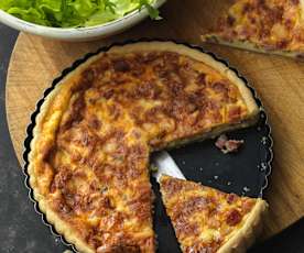 Slaný koláč Quiche Lorraine