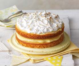 Lemon Meringue Cake with 10-Minute Frosting