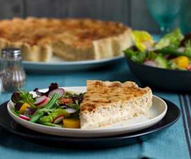 Tuna and Spring Onion Quiche