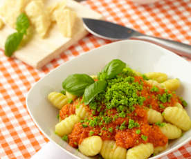 Gnocchi trikolóra