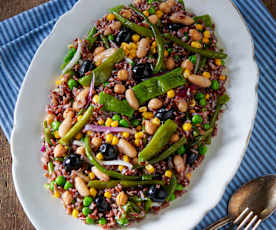 Insalata di legumi (vegan)