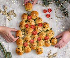 Chlebek-choinka do odrywania