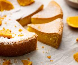 Chiffon cake à l'orange