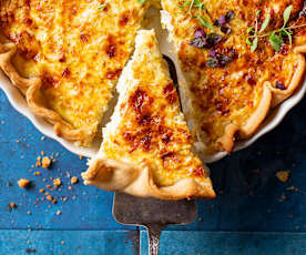 Leek and Cheese Tart