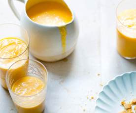 Lassi à la mangue et à la cardamome