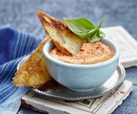 Dip paprykowo-orzechowy