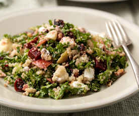 Beetroot, Apple and Goat's Cheese Quinoa Salad