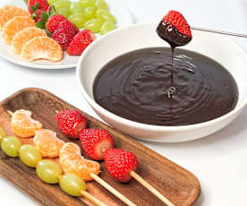 Fondue de chocolate