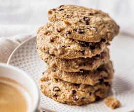 Cookies aux pépites de chocolat sans lactose et sans œuf