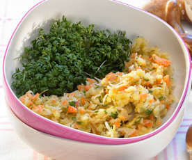 Sauerkraut-Kräuter-Salat