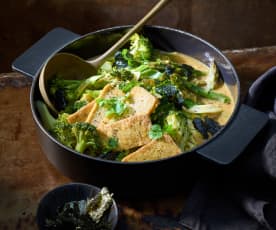 Tofu-Curry mit Gemüse