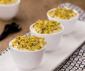 Mousse al pistacchio