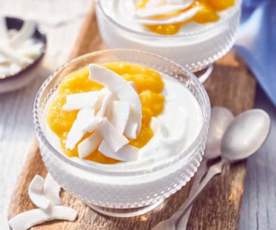 Deser twarogowy z mango