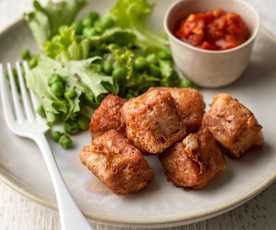 Spam Croquettes with Tomato Sauce