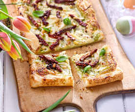 Schnelle Fenchelquiche