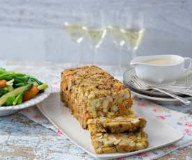 Harvest nut roast with gravy