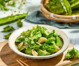 蒜味美极鲜炒龙豆