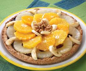 Crostata d'inverno alle castagne