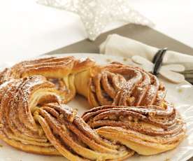 核桃仁柠檬面包环