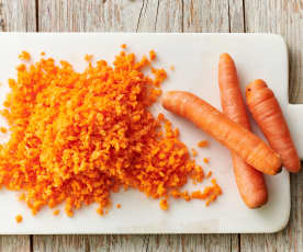 Zanahorias ralladas (200-450 g)