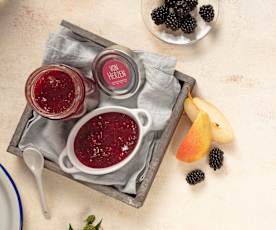 Brombeer-Birnen-Marmelade