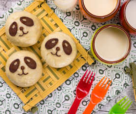 Panini panda dolci