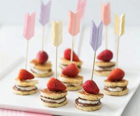 Pancake and Fruit Kebobs