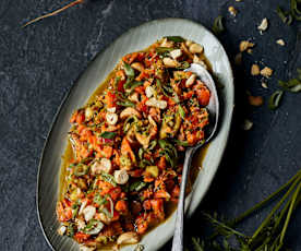 Asiatischer Möhrensalat