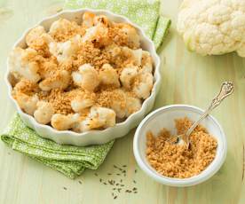 Conopidă cu pesmet cu unt