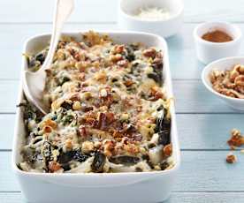 Gratin de blette au tofu soyeux