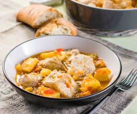 Tuna stew with potatoes