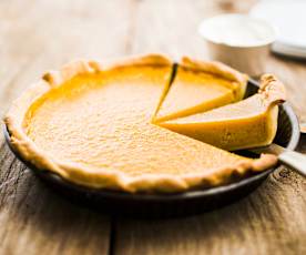 Tarte sucrée au potiron