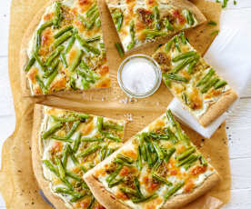 Pizza auf ligurische Art