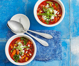 Chili con Carne mit Feta