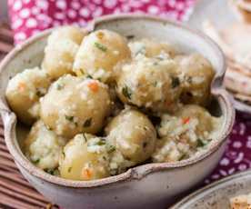 Batatinhas em vinagrete