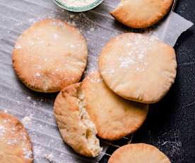 披塔(口袋)麵包