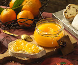 Weihnachtliche Orangen-Mandarinen-Marmelade