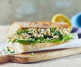 Veganes "Thunfisch" Baguette