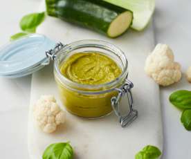 Dado vegetale con ritagli di verdura