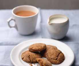 Vegan Ginger Biscuits