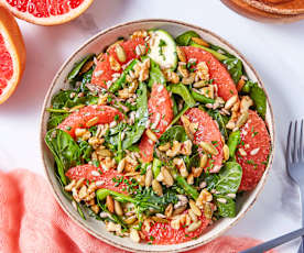 Spring Greens and Grapefruit Salad