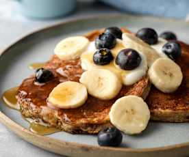 Multigrain Banana Pancakes