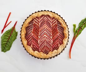 Crostata salata alla bieta rossa (senza lattosio)