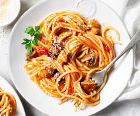 Risottata au poulet et aux champignons