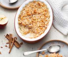 Flan pomme-cannelle
