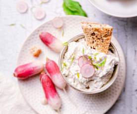 Radieschen-Kresse-Aufstrich