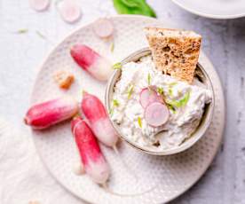 Crema di formaggio spalmabile