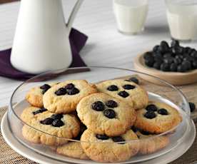 Cookies XXL con arándanos, chocolate blanco y coco