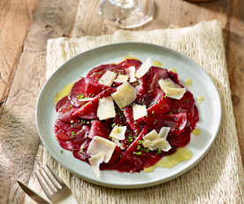 Rote-Bete-Carpaccio